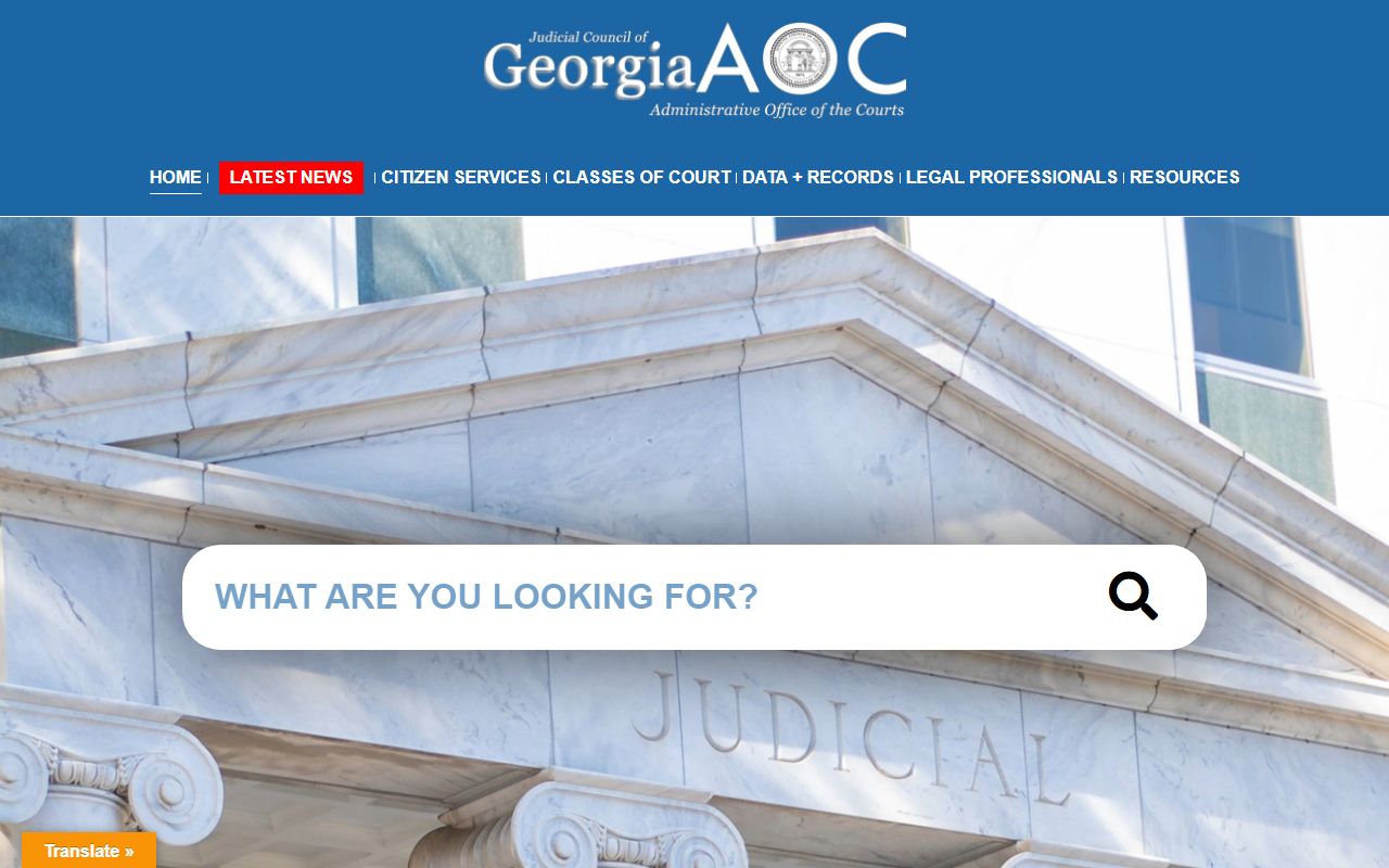 Gwinnett County Superior Court appeals path through the Administrative Office of the Courts
